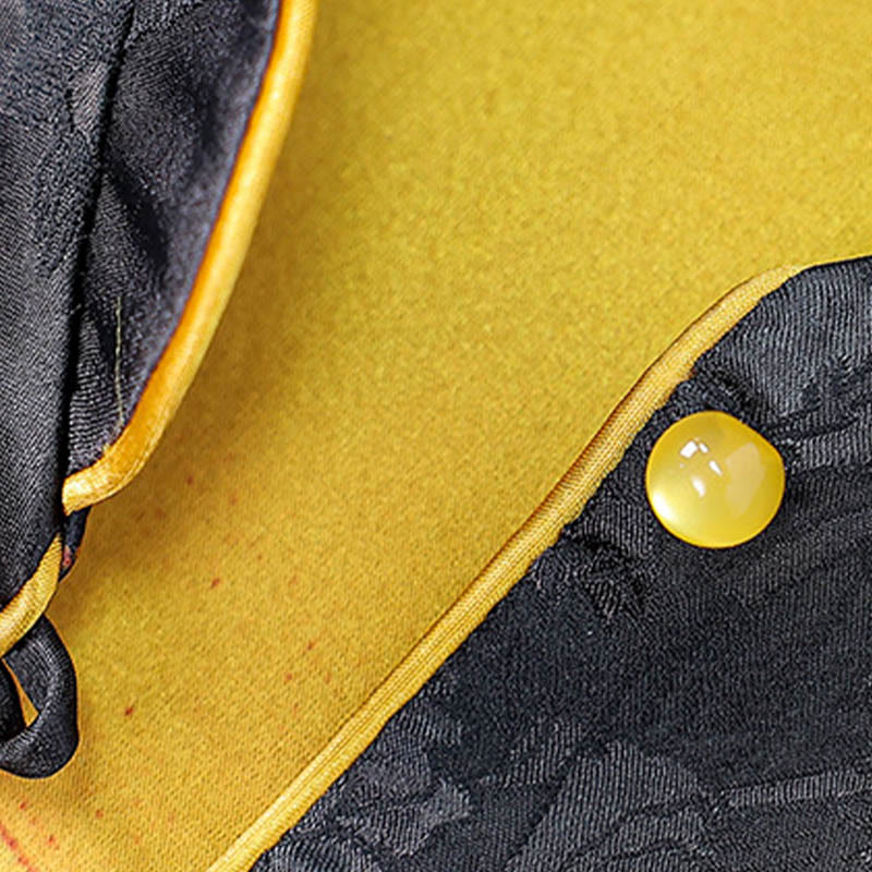 Vintage Embroidery Plum Blossom Pattern Double-Sided Wear Vest