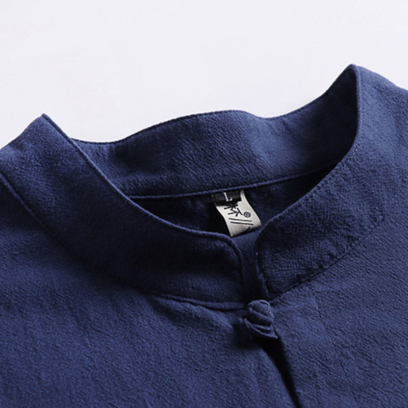 Tactile Cotton Stand-Collar Mindful Movement Meditation Set