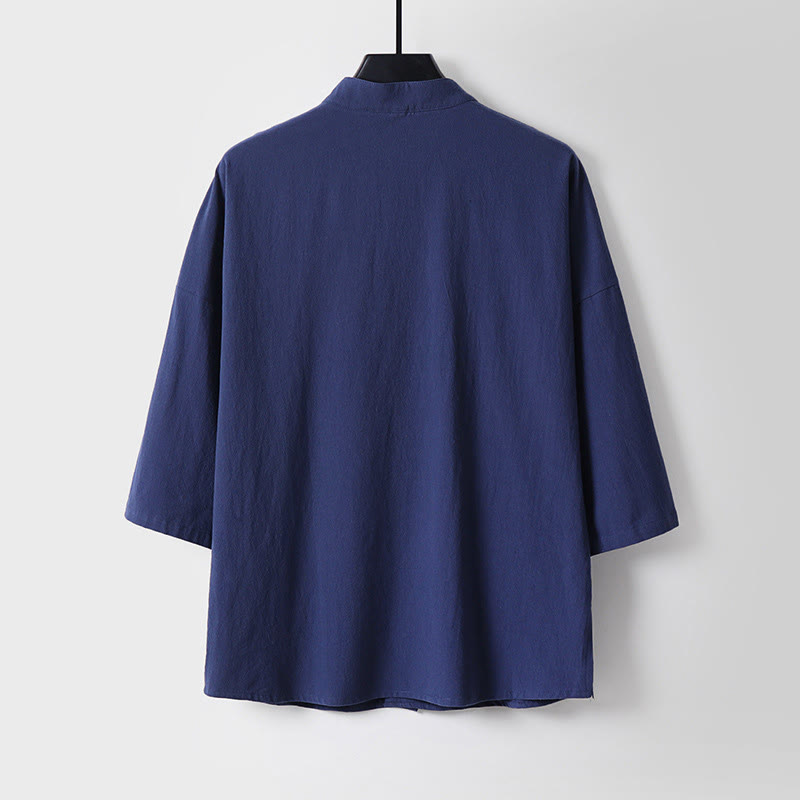 Tactile Cotton Stand-Collar Mindful Movement Meditation Set