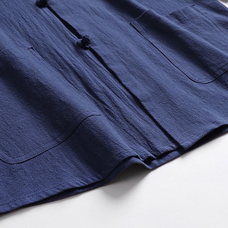 Tactile Cotton Stand-Collar Mindful Movement Meditation Set