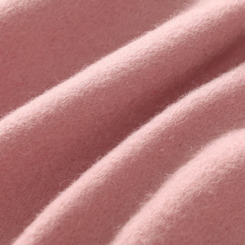 Wool Shawl Flowers Leaves Embroidery Tassel Winter Cozy Travel Scarf Wrap