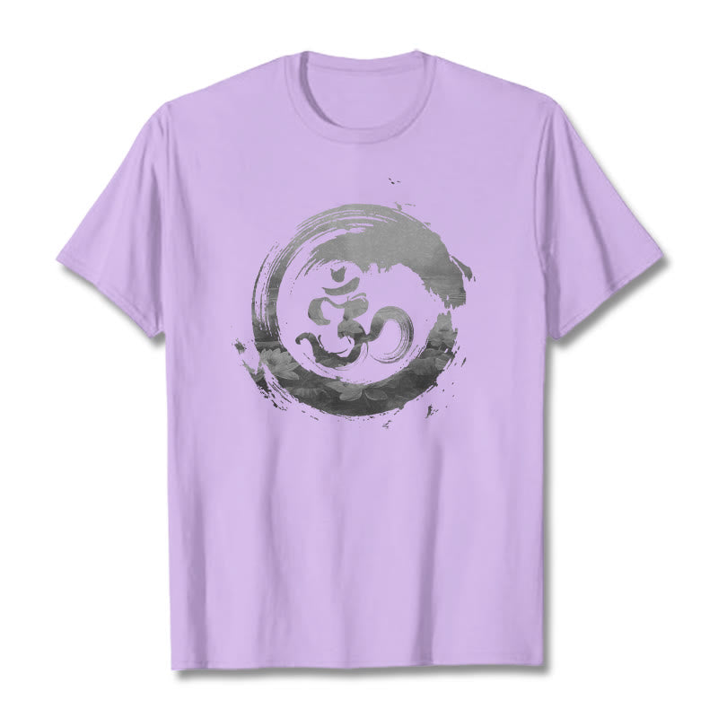 Om Lotus Cotton Tee T-shirt