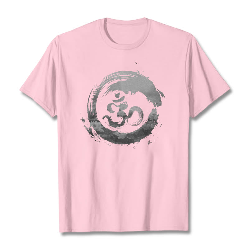 Om Lotus Cotton Tee T-shirt