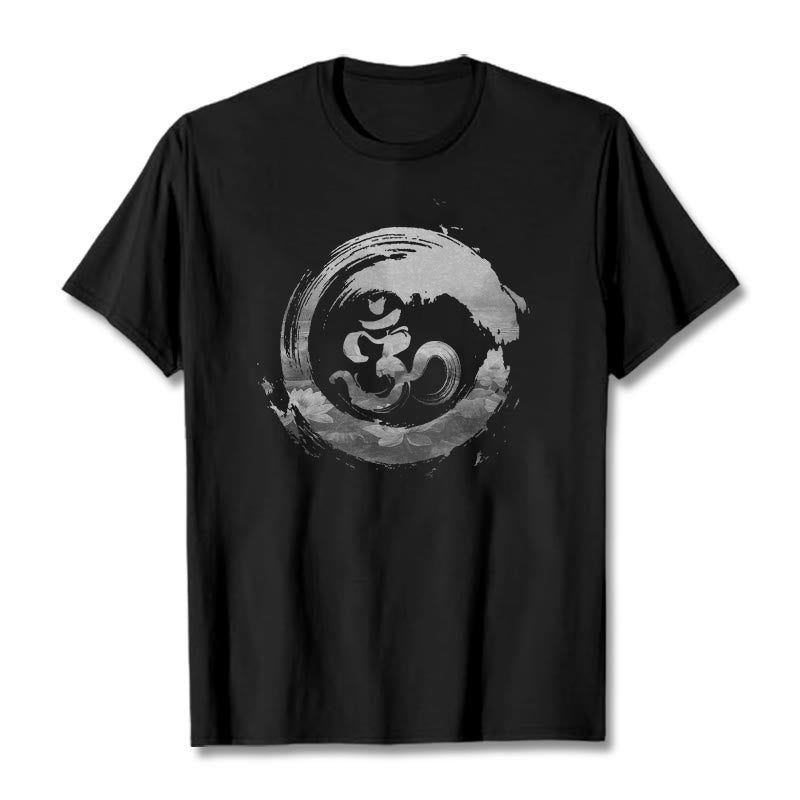 Om Lotus Cotton Tee T-shirt