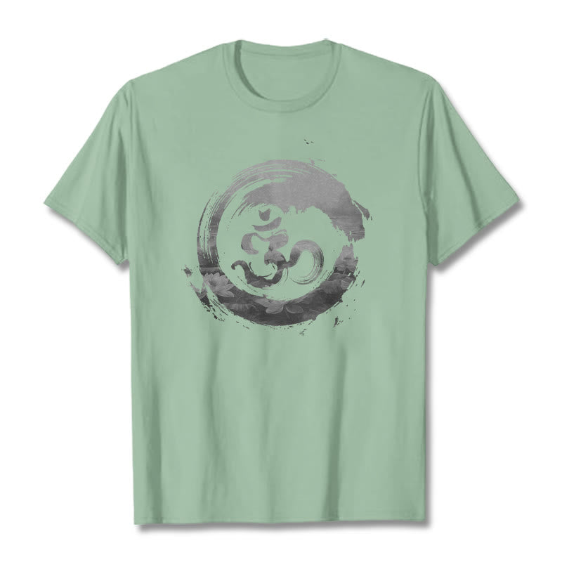 Om Lotus Cotton Tee T-shirt