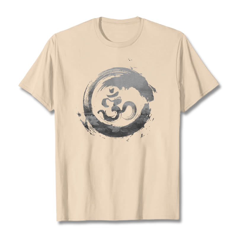Om Lotus Cotton Tee T-shirt