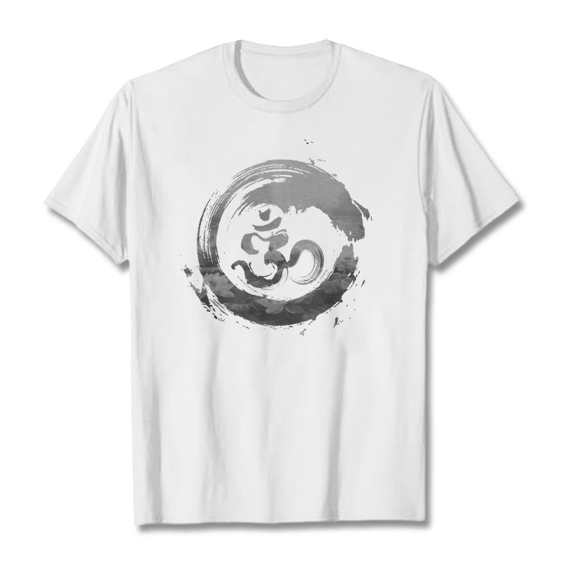 Om Lotus Cotton Tee T-shirt
