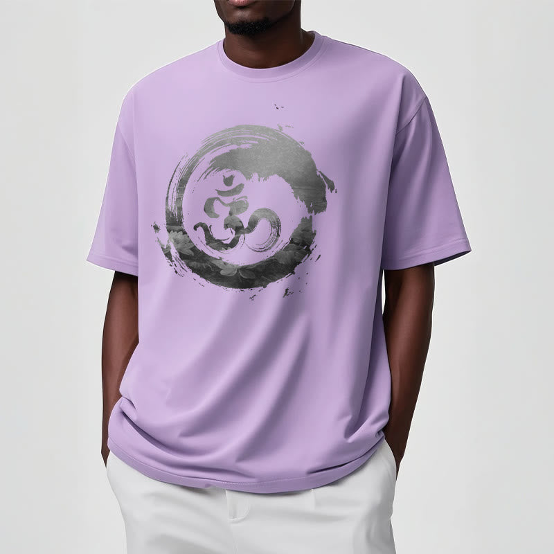 Om Lotus Cotton Tee T-shirt