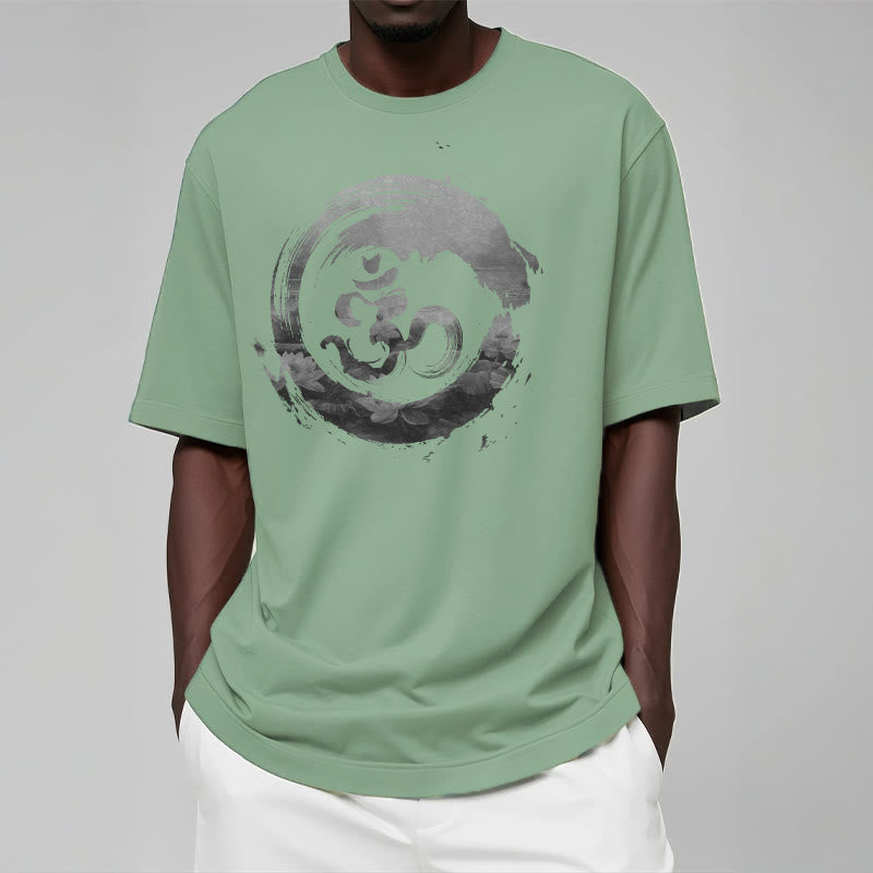 Om Lotus Cotton Tee T-shirt