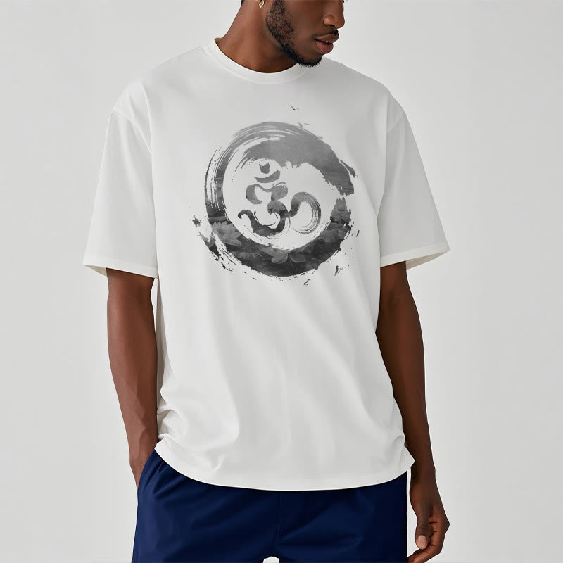 Om Lotus Cotton Tee T-shirt