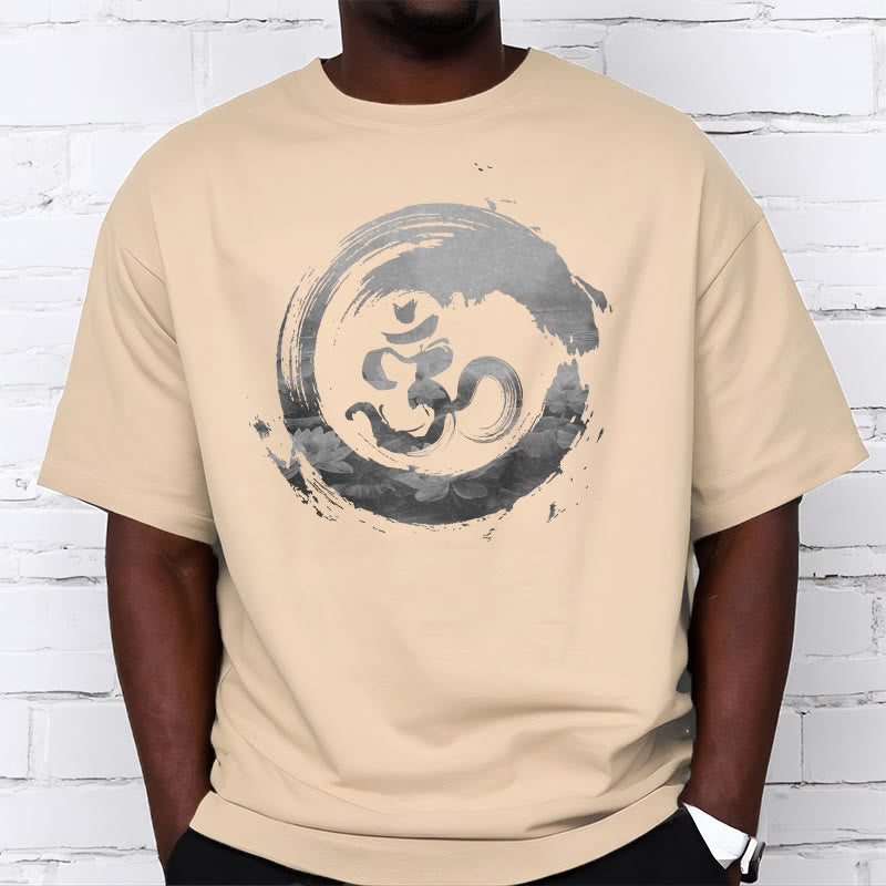 Om Lotus Cotton Tee T-shirt