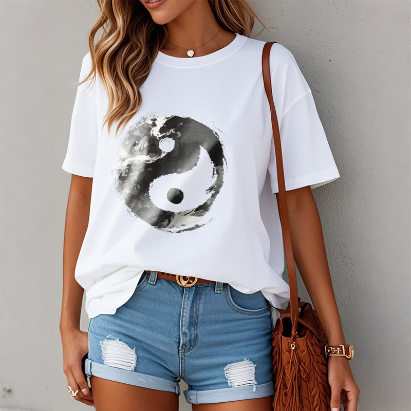 Yin Yang Cotton Tee T-shirt