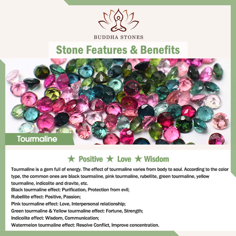 Handmade Malachite and Black Tourmaline Synergy Beaded Bracelet