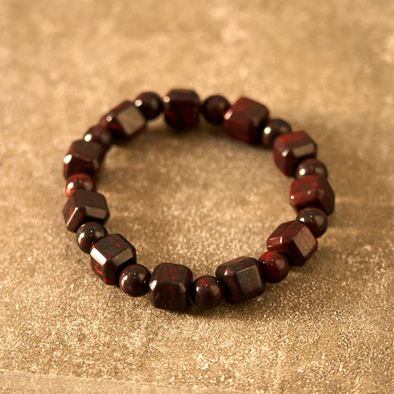 Bloodstone Strength Bracelet