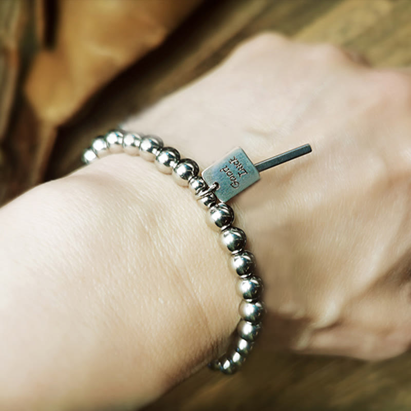 Titanium Steel Good Luck Balance Bracelet