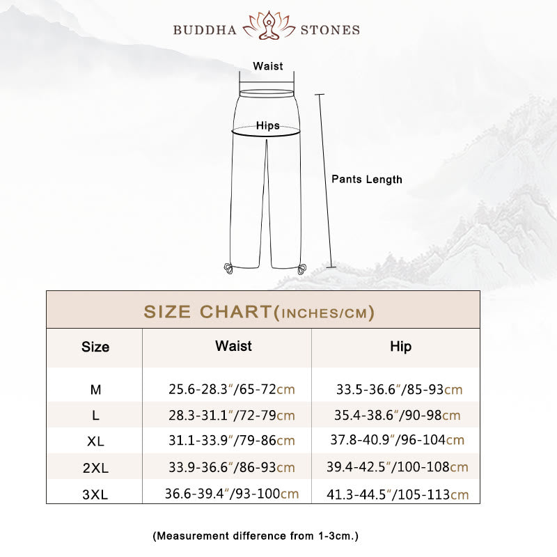 Meditation Prayer V-neck Design Cotton Linen Spiritual Zen Practice Yoga Clothing Men's Set