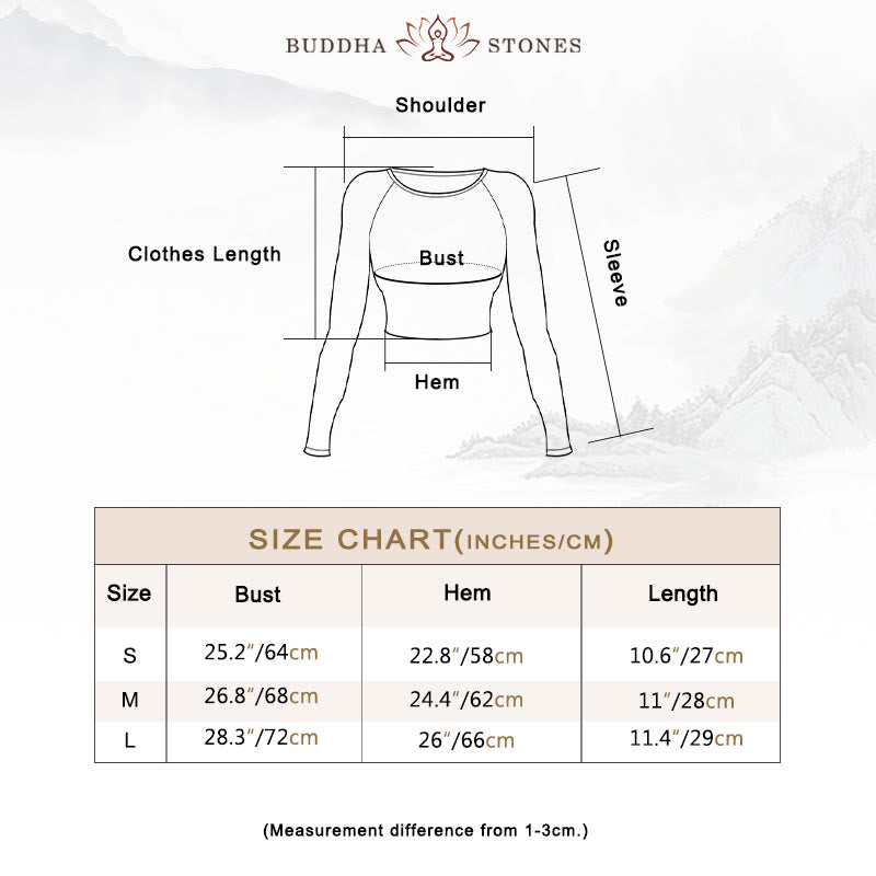 Gradient Long Sleeve Crop Top Tee Bra Leggings Pants Fitness Yoga Outfit