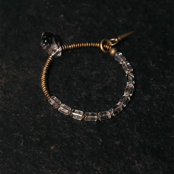 Copper White Crystal Luck Bracelet