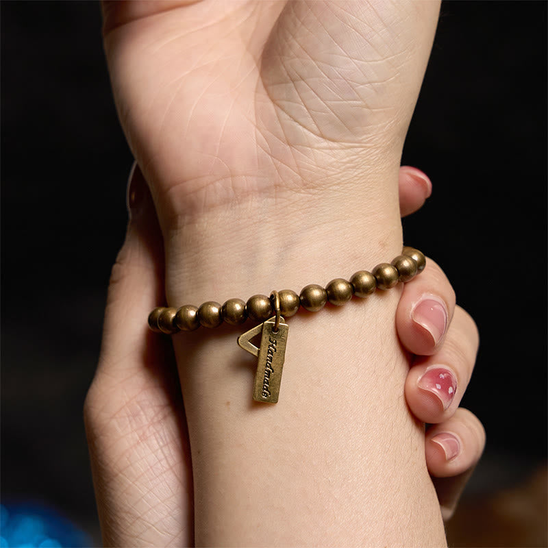 Copper Beads Balance Bracelet