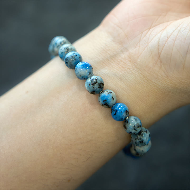 Natural K2 Jasper Beaded Balance Bracelet