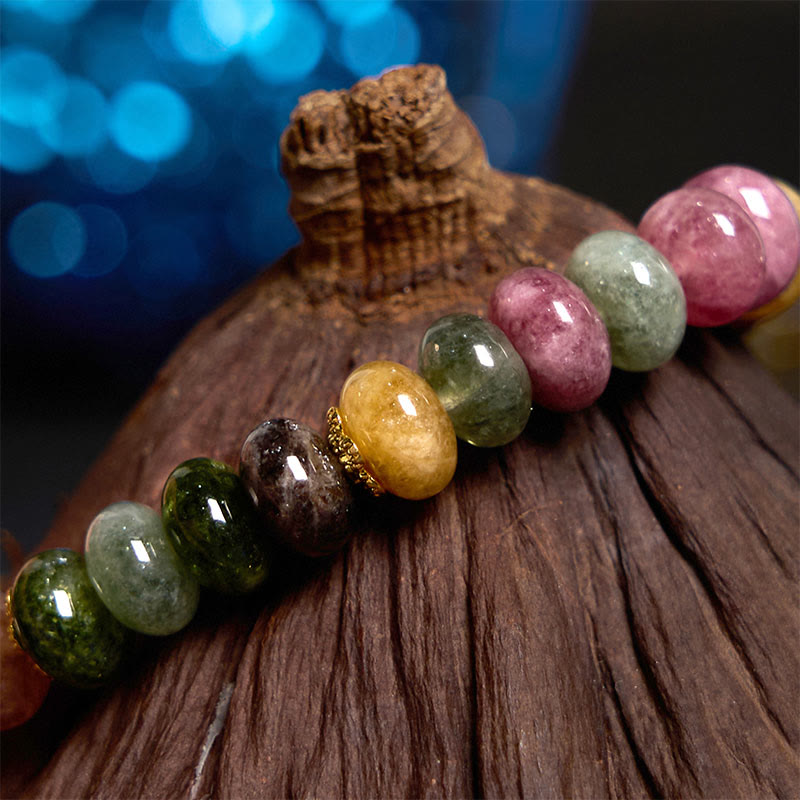 Tourmaline Jade Safe And Well Love Bracelet