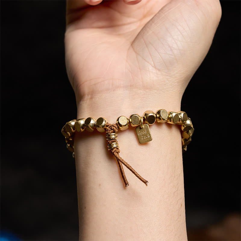 Copper String Good Luck Self Care Bracelet