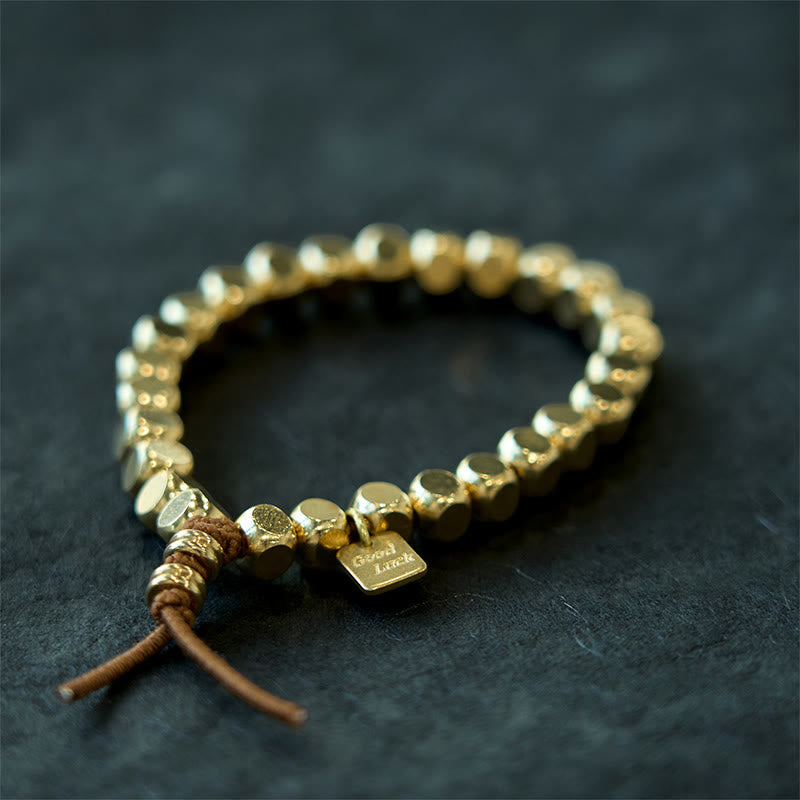 Copper String Good Luck Self Care Bracelet