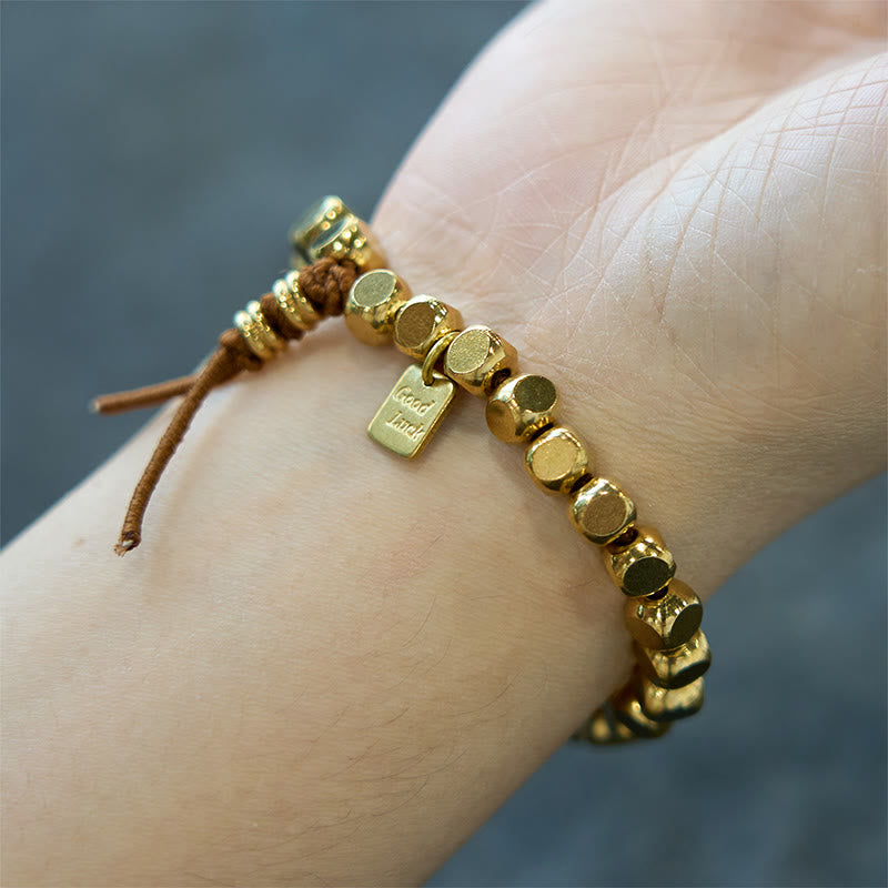 Copper String Good Luck Self Care Bracelet