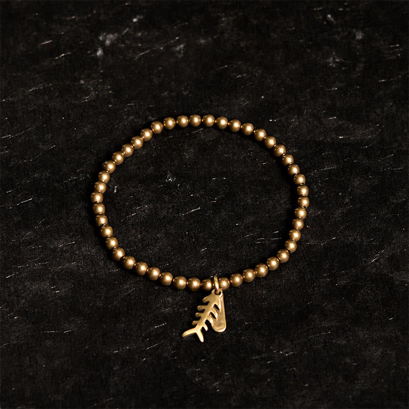 Copper Fish Bone Healing Bracelet