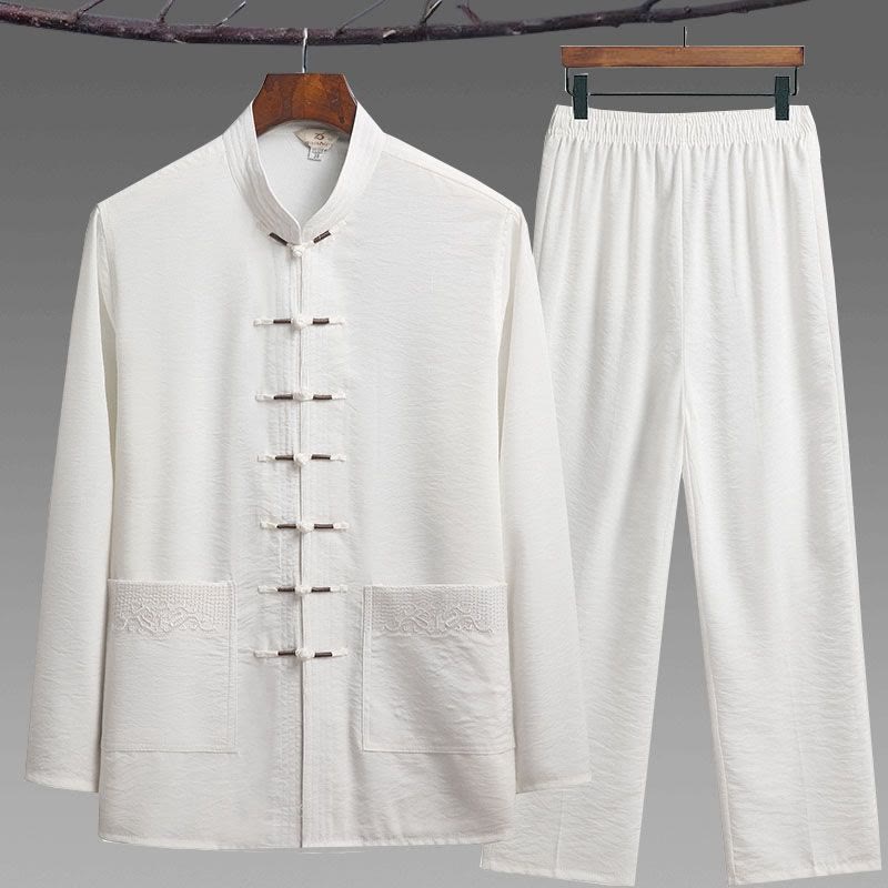 Smooth Breathable Frog Button Meditation Set