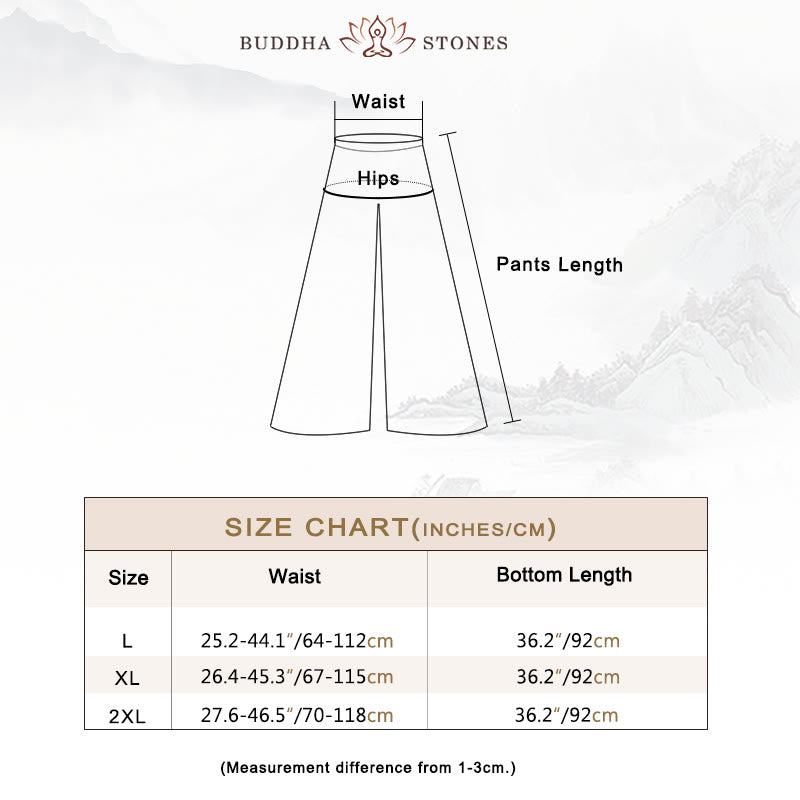 2Pcs Plain Design Zen Tai Chi Meditation Clothing Cotton Linen Top Pants Women's Set