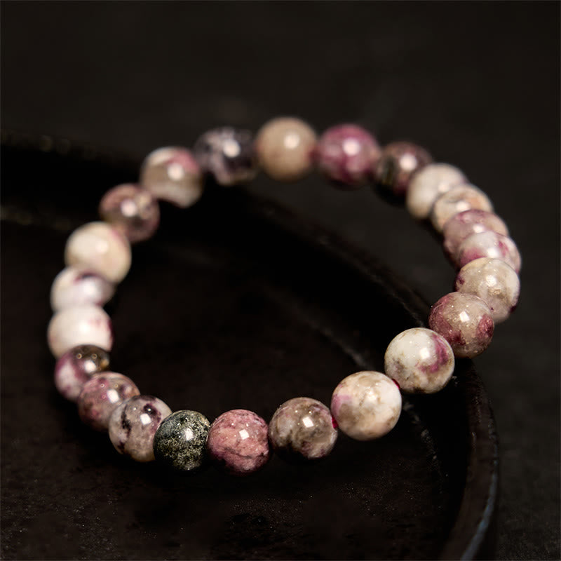Plum Blossom Tourmaline Balance Bracelet