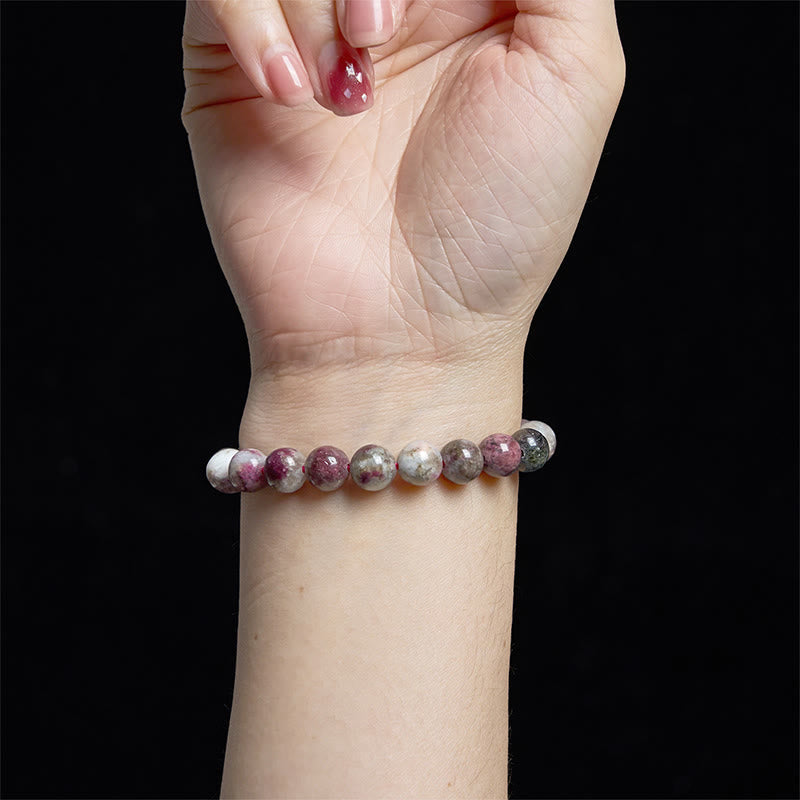 Plum Blossom Tourmaline Balance Bracelet