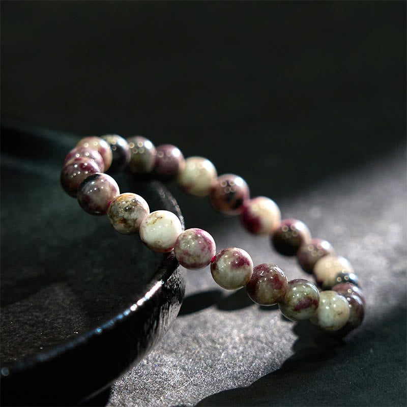 Plum Blossom Tourmaline Balance Bracelet