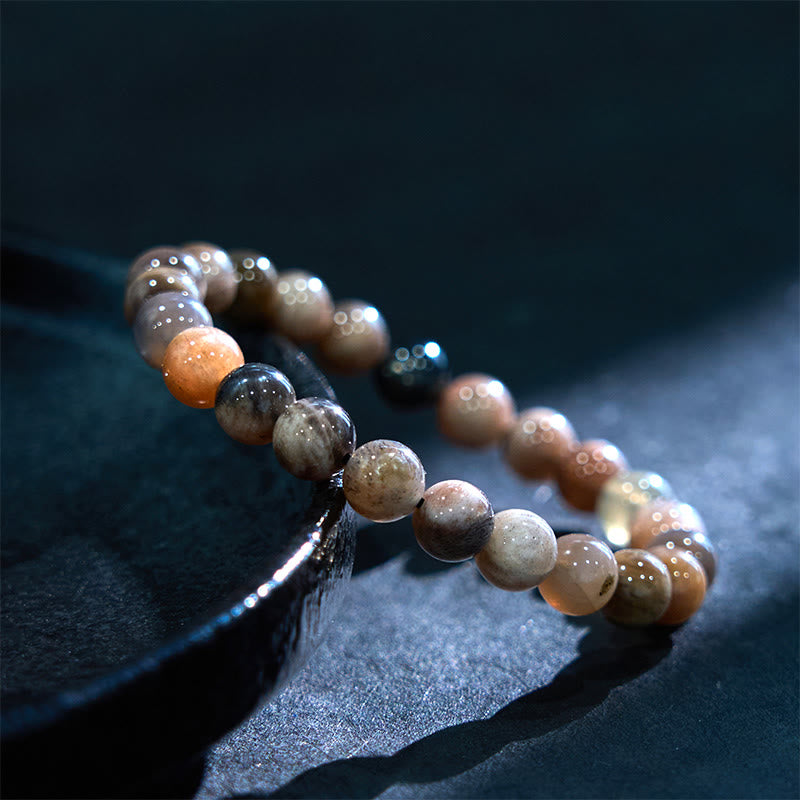 Black Moonstone Soothing Bracelet