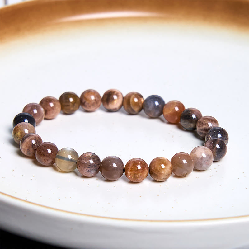 Black Moonstone Soothing Bracelet