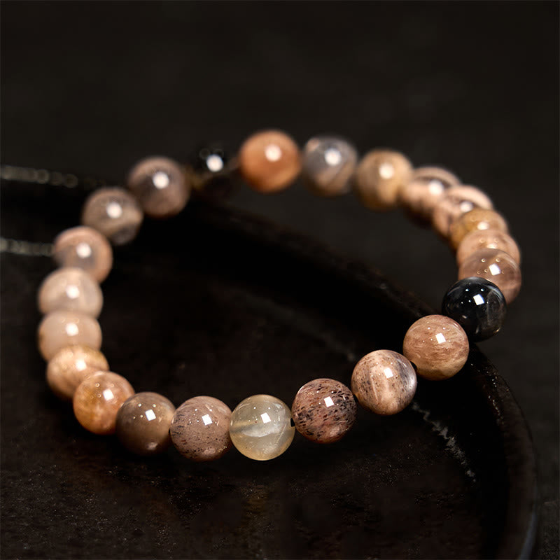 Black Moonstone Soothing Bracelet