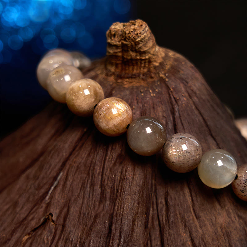 Black Moonstone Soothing Bracelet