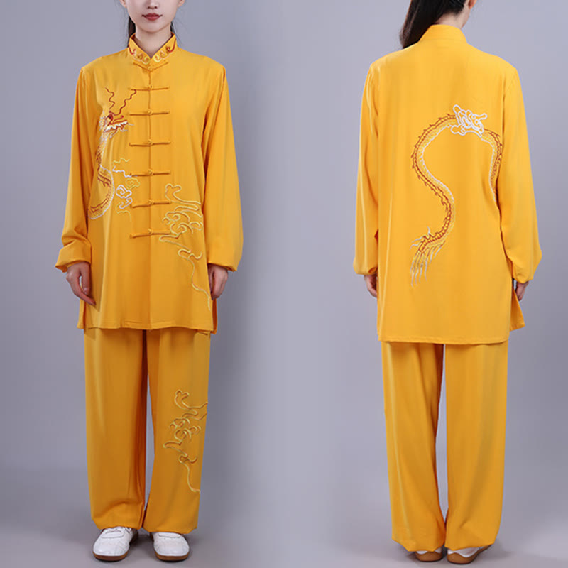 Breathable Cotton Frog-Button Qigong Meditation Suit Set