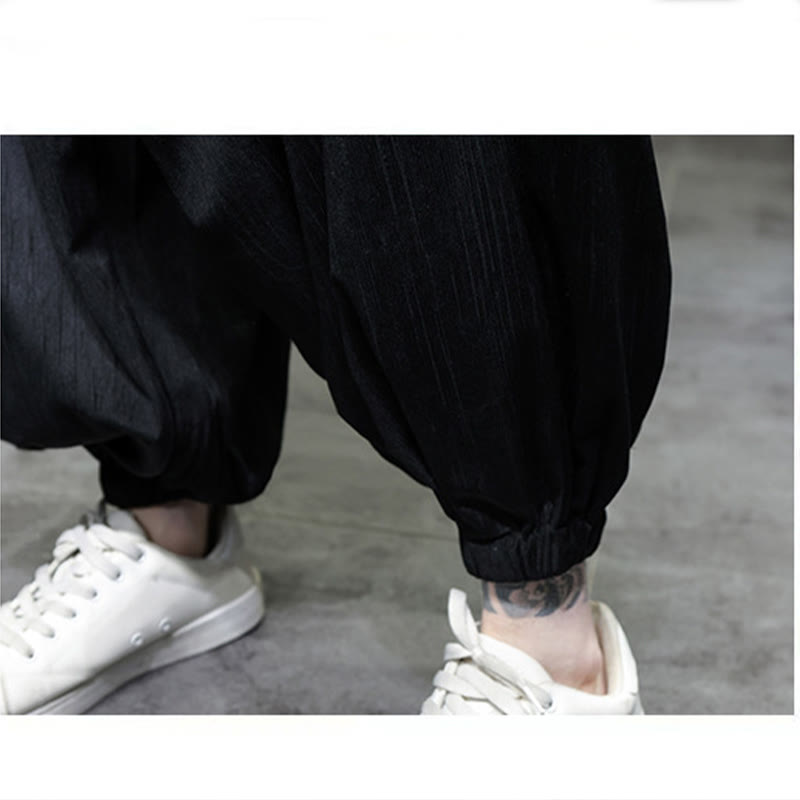 Tactile Corduroy Warm Mindful Men's Harem Pants