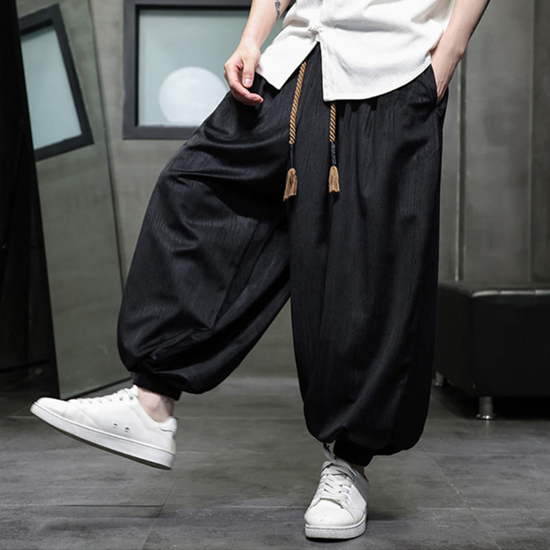 Tactile Corduroy Warm Mindful Men's Harem Pants