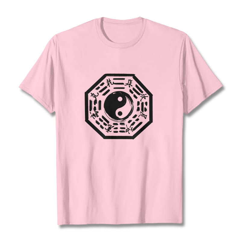 Cotton Bagua Symbol Daily Grounding Tee