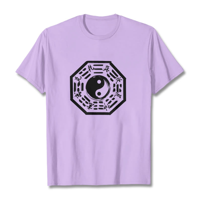 Cotton Bagua Symbol Daily Grounding Tee