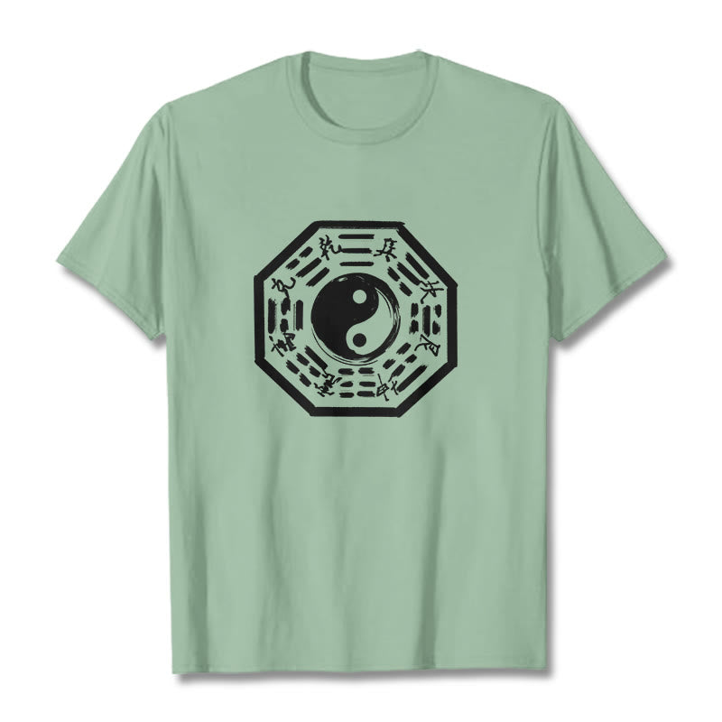 Cotton Bagua Symbol Daily Grounding Tee