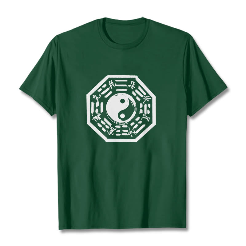 Cotton Bagua Symbol Daily Grounding Tee