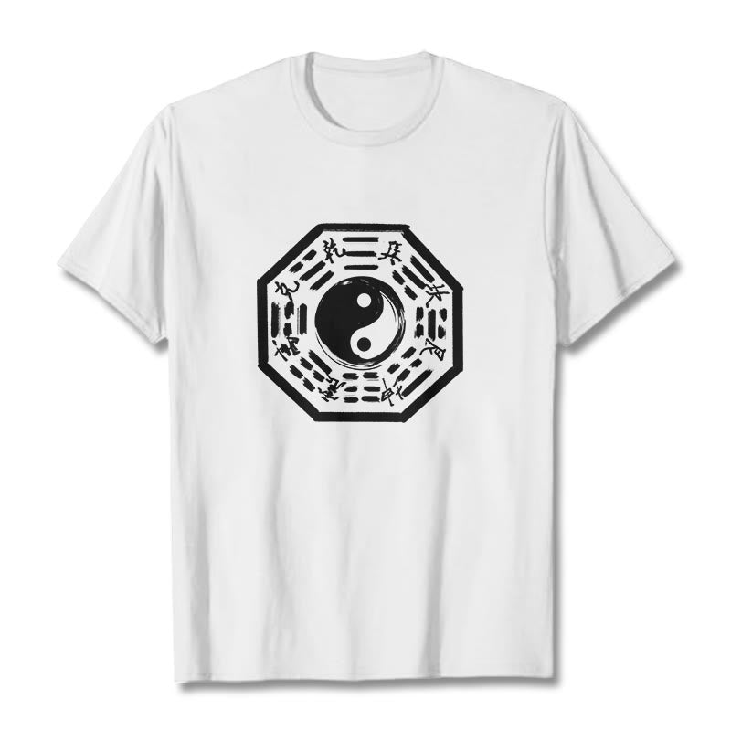 Cotton Bagua Symbol Daily Grounding Tee