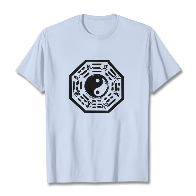 Cotton Bagua Symbol Daily Grounding Tee
