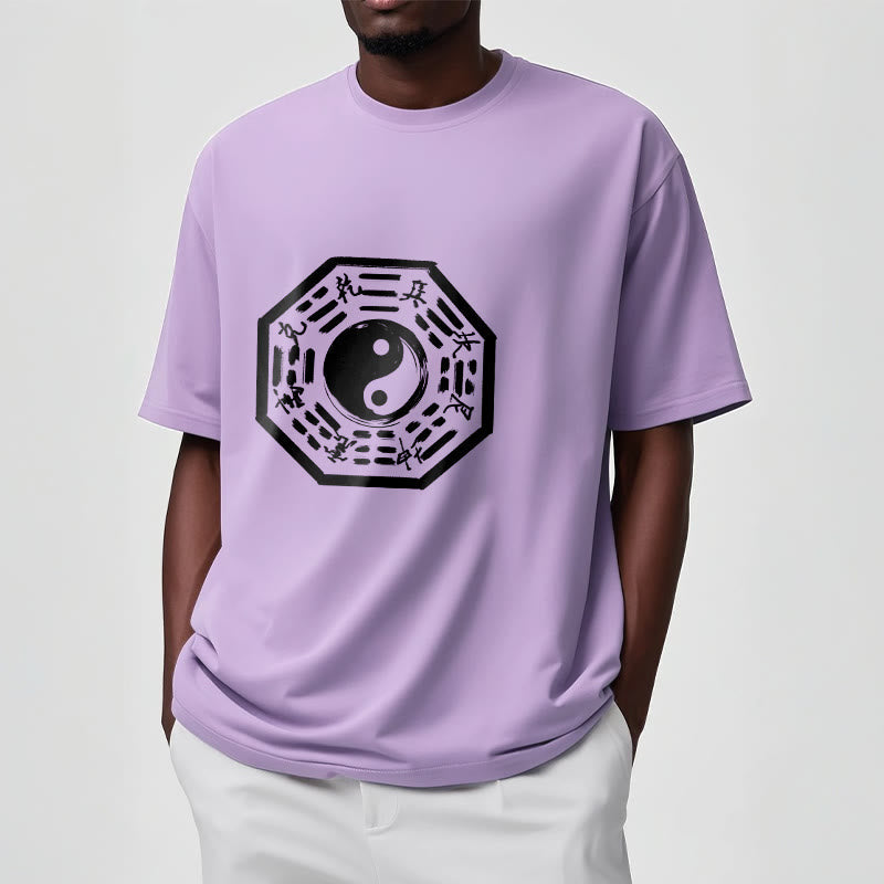 Cotton Bagua Symbol Daily Grounding Tee