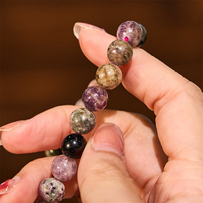 Rainbow Tourmaline Positive Bracelet