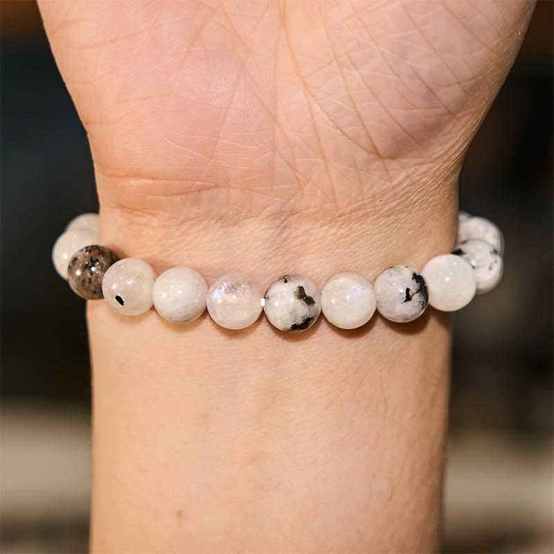 Rainbow Moonstone Harmony Bracelet